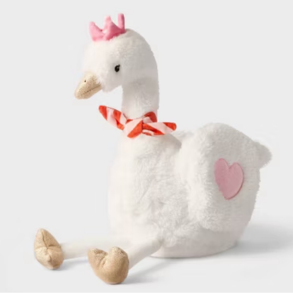 12" Princess Swan Stuffed Animal - Gigglescape